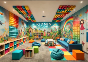 KidMin rooms with block walls