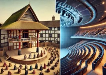 What About the Globe is Unlike Our Modern Auditoriums